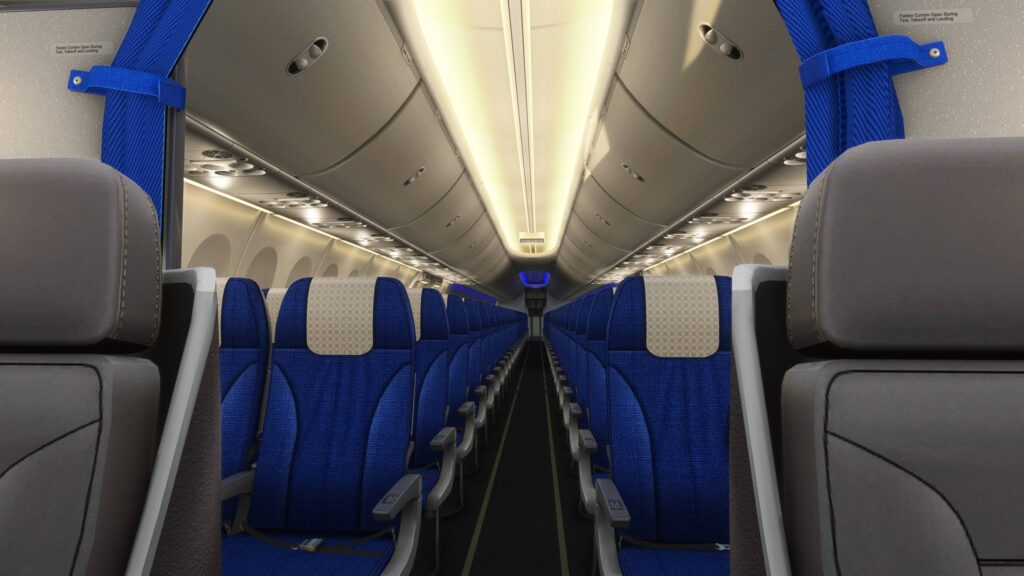 iFly 737 MAX Cabin Bright