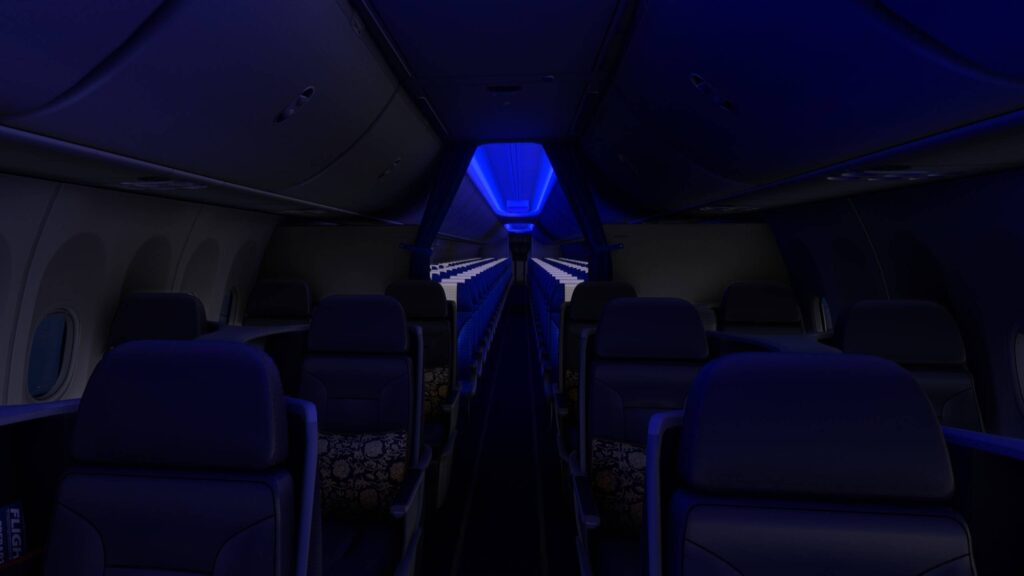 iFly 737 MAX Cabin Dark