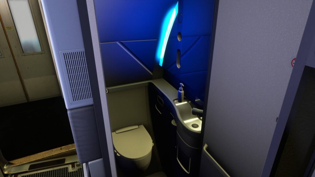iFly 737 MAX bathroom