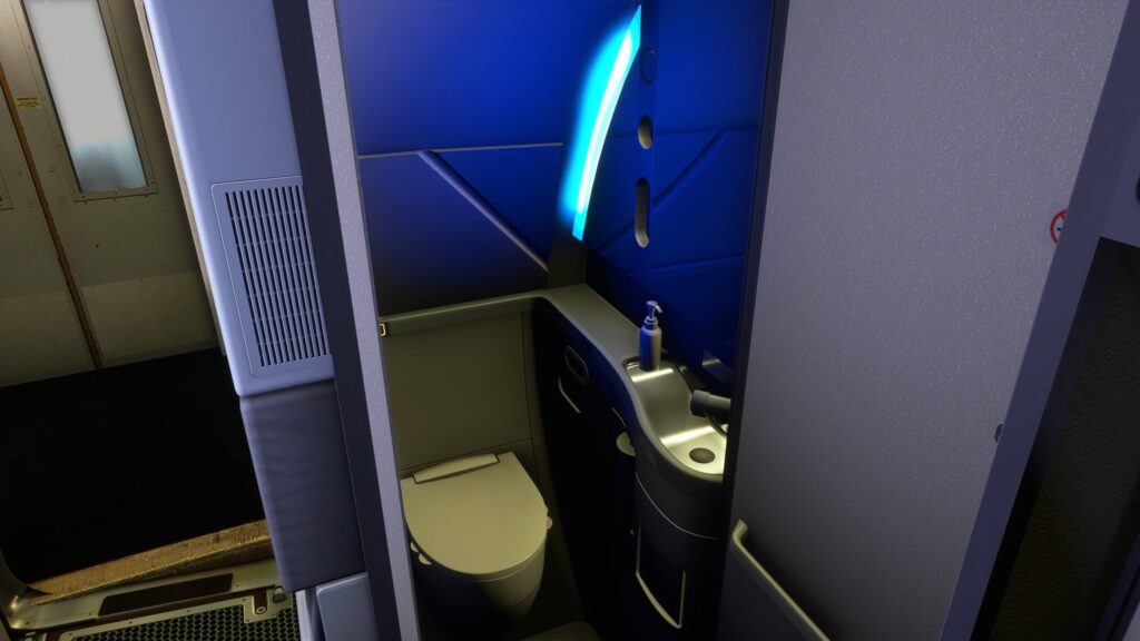 iFly 737 MAX 8 lavatory 1