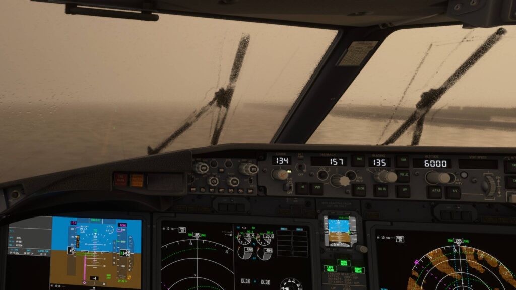 iFly 737 MAX 8 for MSFS windshield wipers