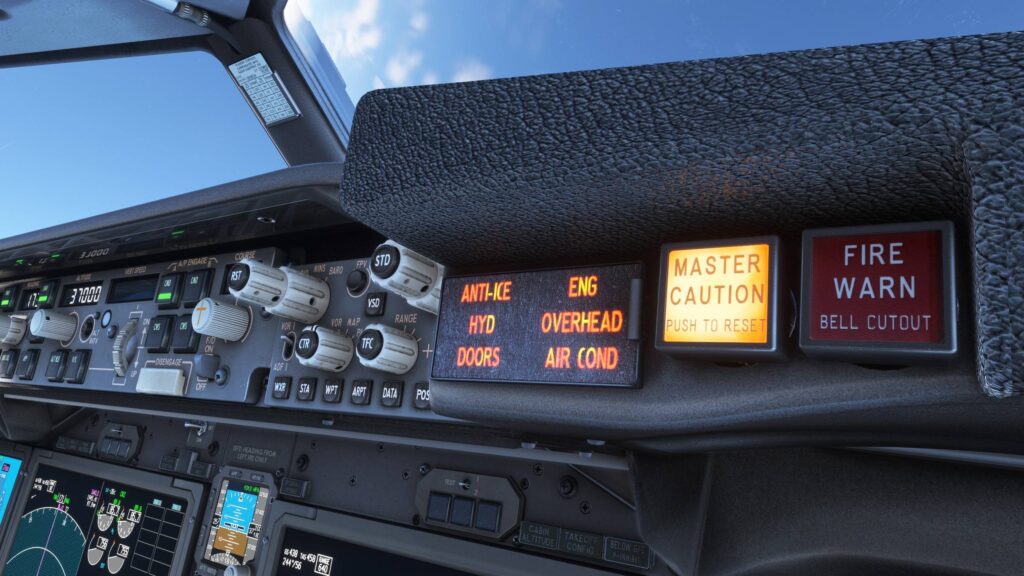 iFly 737 MAX Review Annunciators