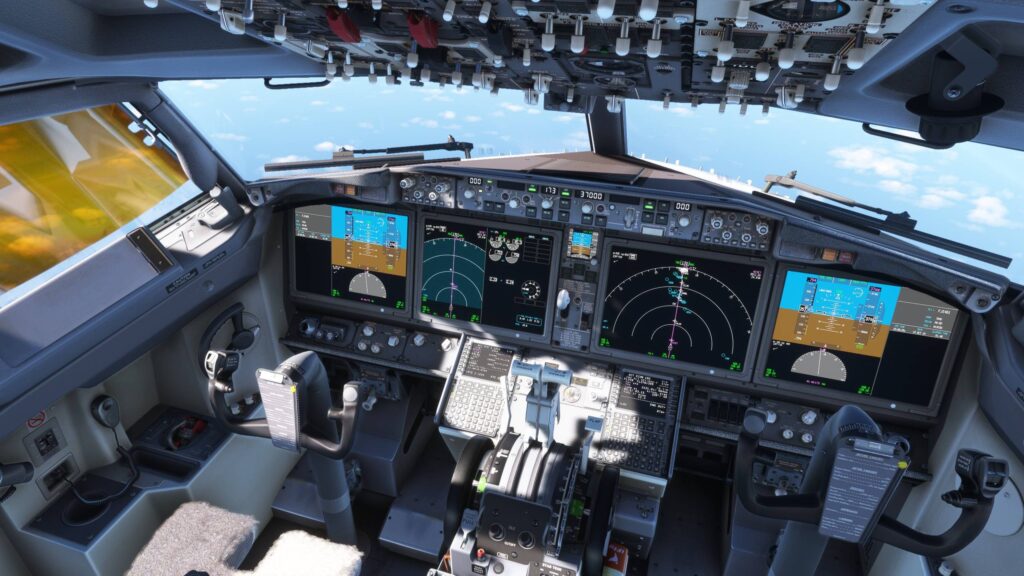 iFly 737 MAX Review cockpit
