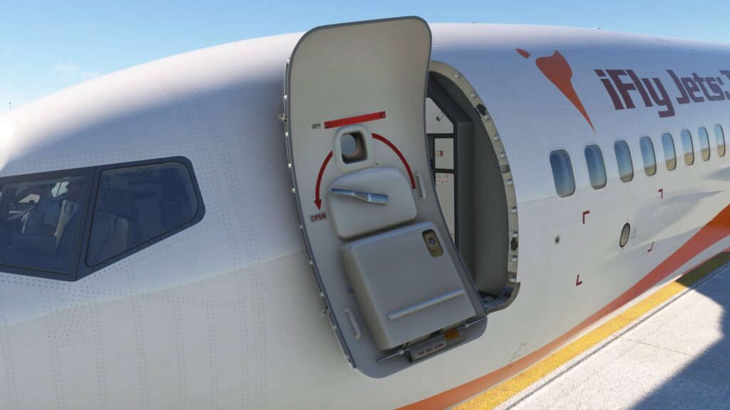 iFly 737 MAX Review Door