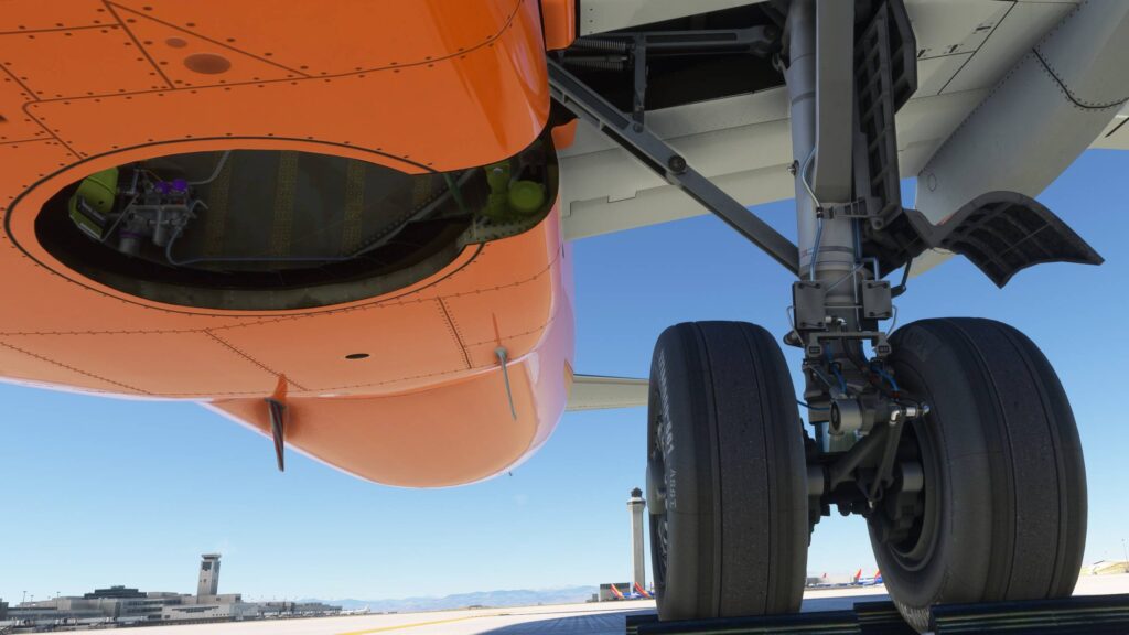 iFly 737 MAX Review Main gear