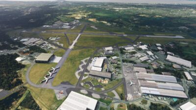 Bournemouth Airport for Microsoft Flight Simulator by UK200 Scenery.