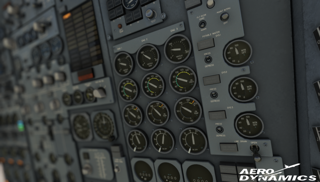 DC-10 FE panel