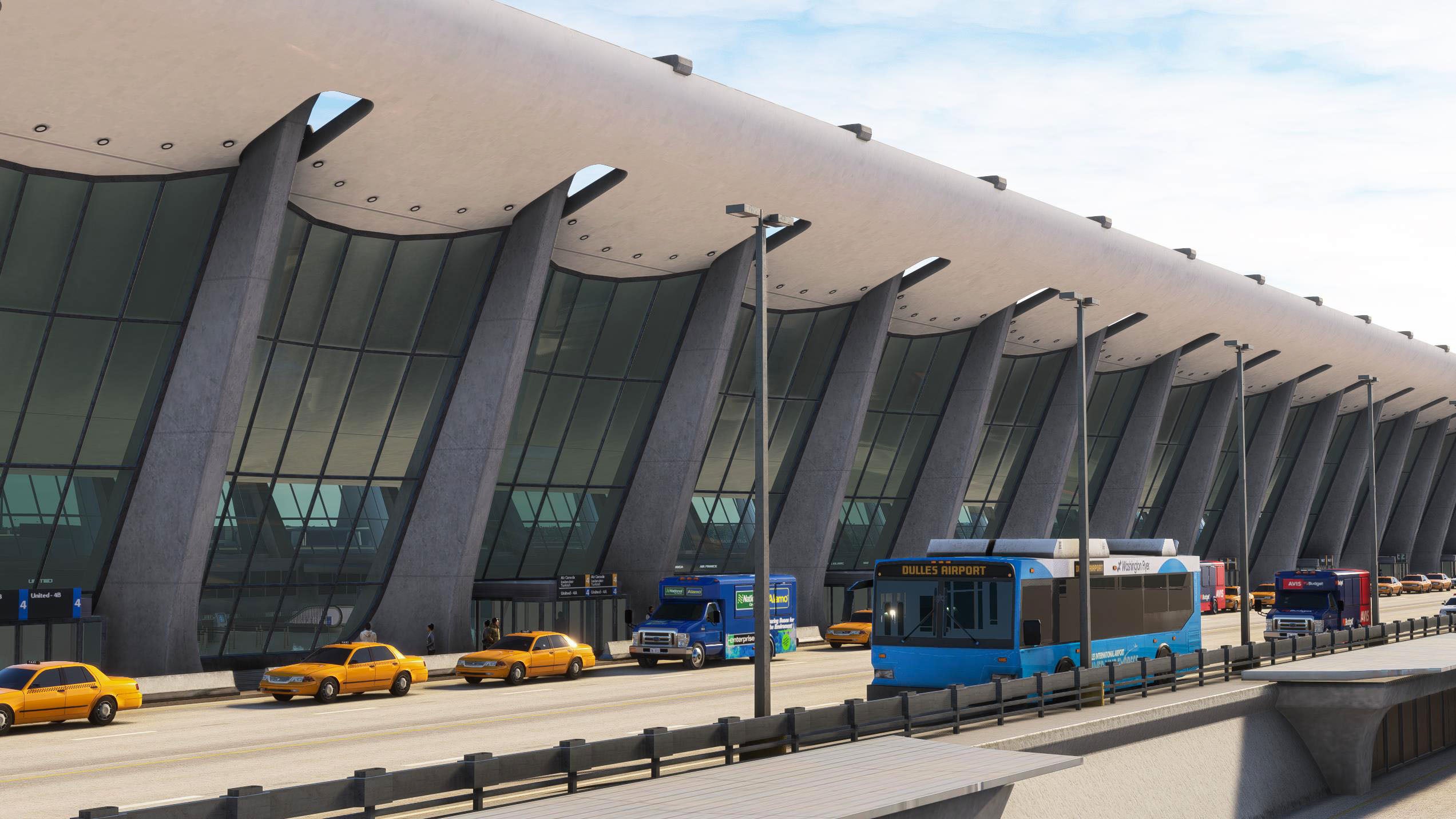 BMWorld & AmSim Releases Washington Dulles Airport For MSFS - FSNews