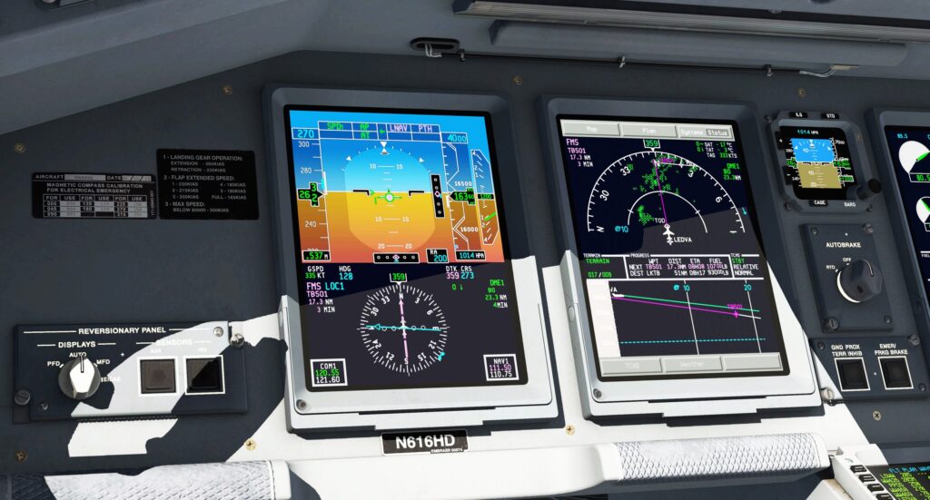 X-Crafts E-Jets cockpit