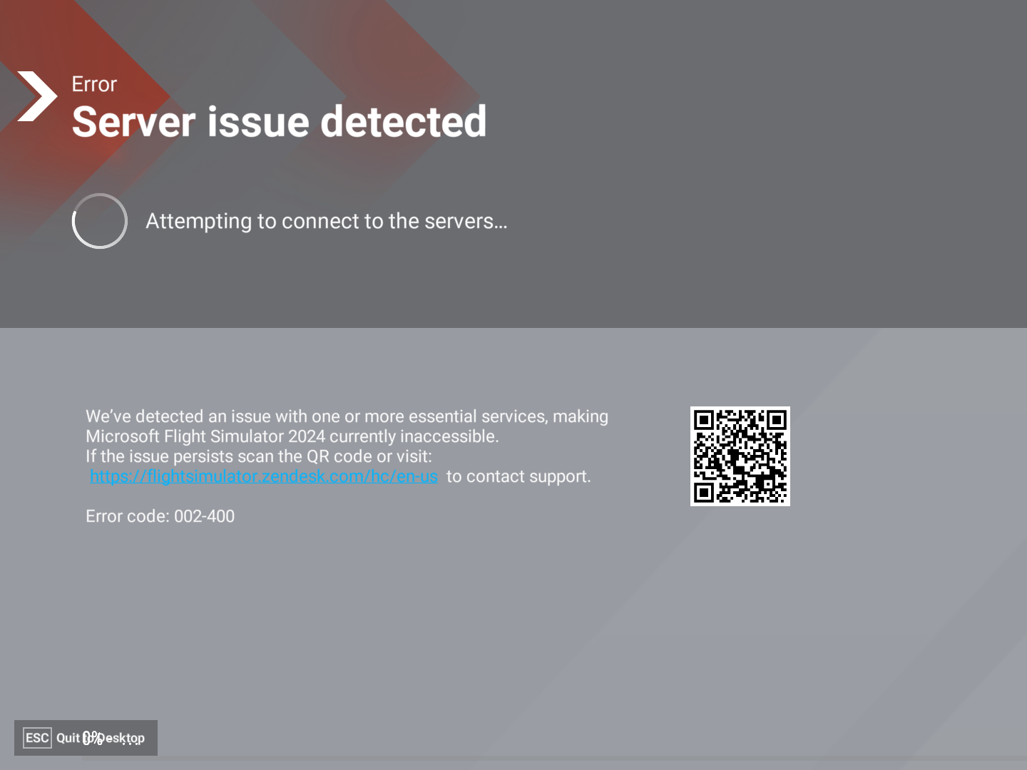 Microsoft Flight Simulator 2024 Issues: Infinite loading screen with errors
