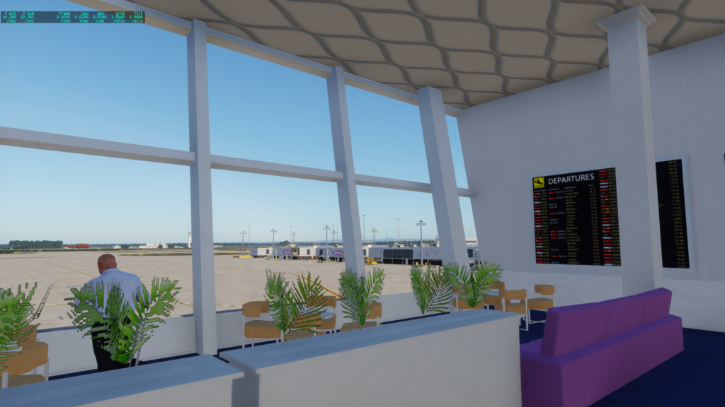 Lounge View of the Apron