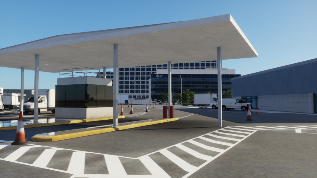 Gas Station in the Cargo Area