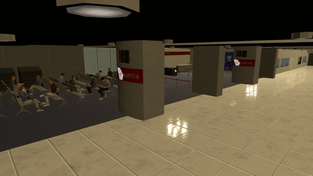 Waiting Area on Ground Level