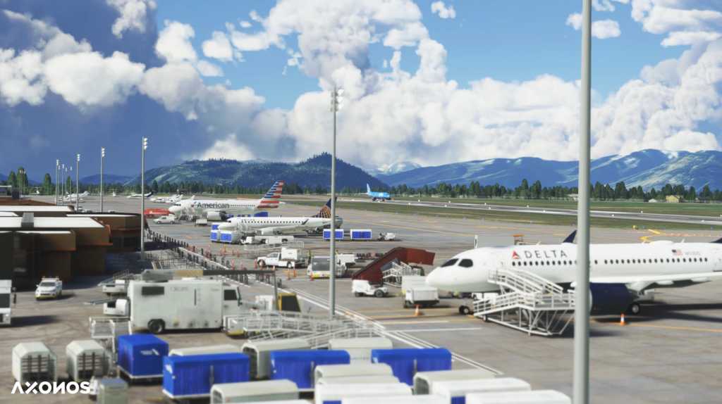 Axonos made their Jackson Hole Airport compatible