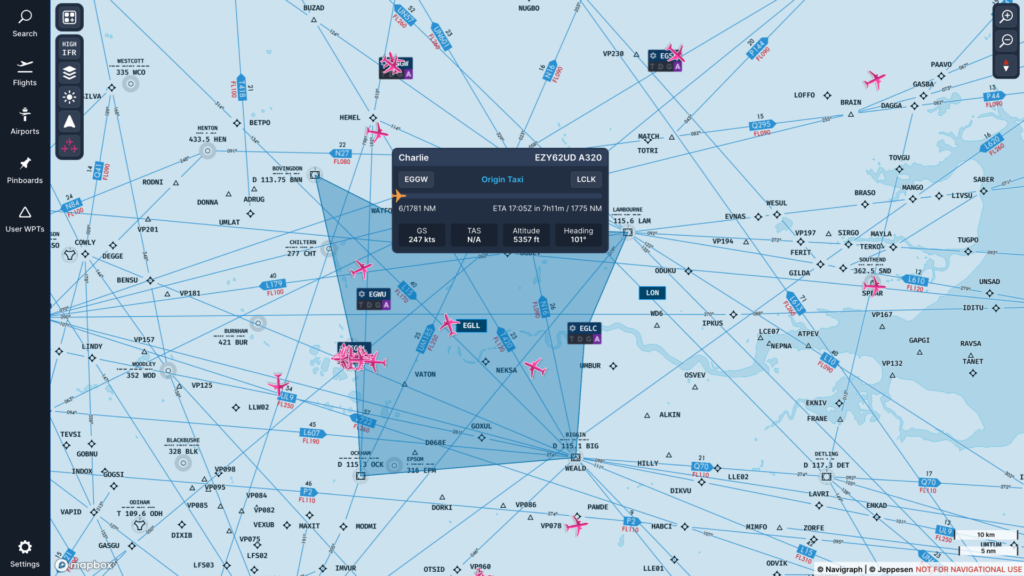 Navigraph traffic