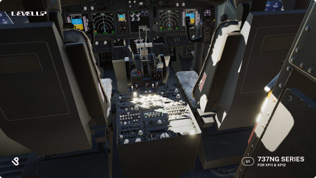 LevelUp 737 NG flight deck