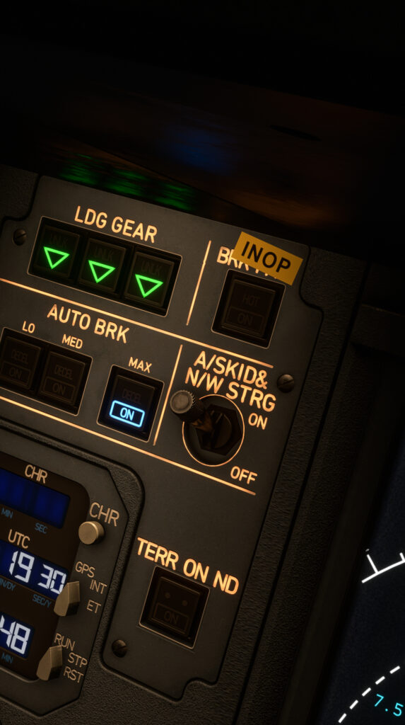 image showing inop equipment in fslabs a321