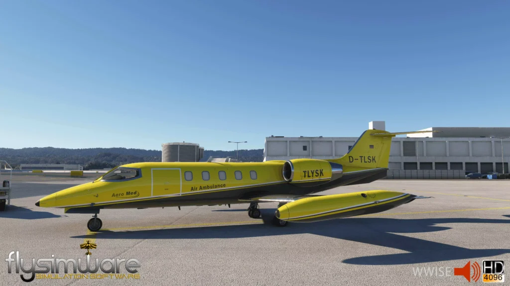 Flysimware Learjet 35A livery option