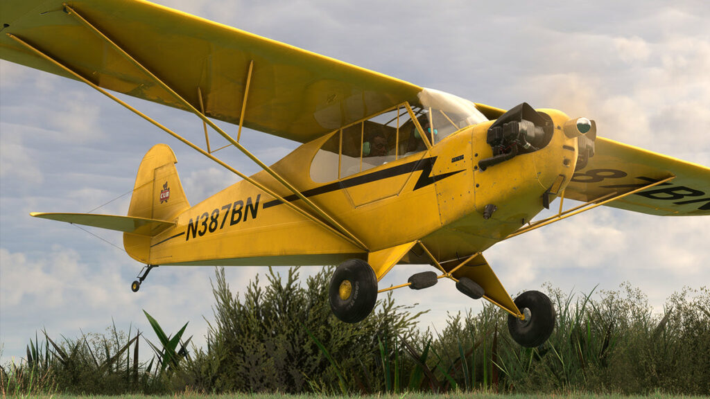 Piper J3 Cub in Classic Yellow