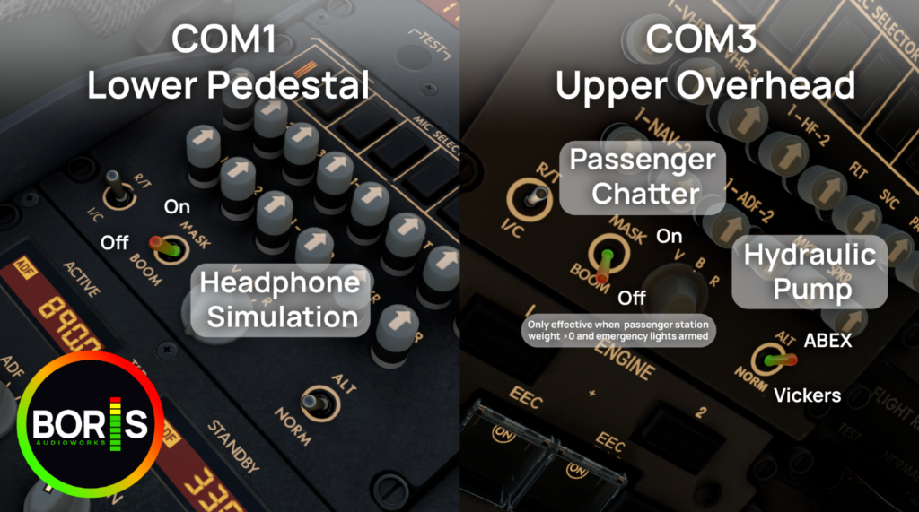 Boris Audio Works Sound Set Feature Chart