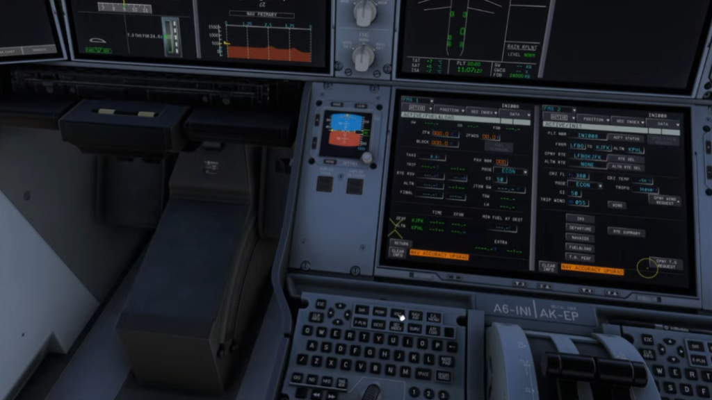 iniBuilds A350 DCDU