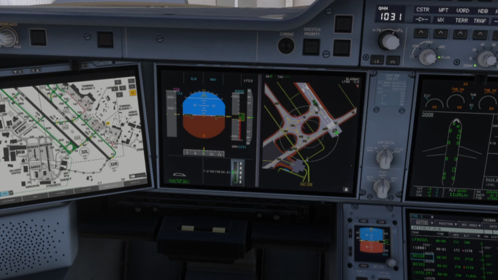 iniBuilds A350 Navigraph Charts and OANS