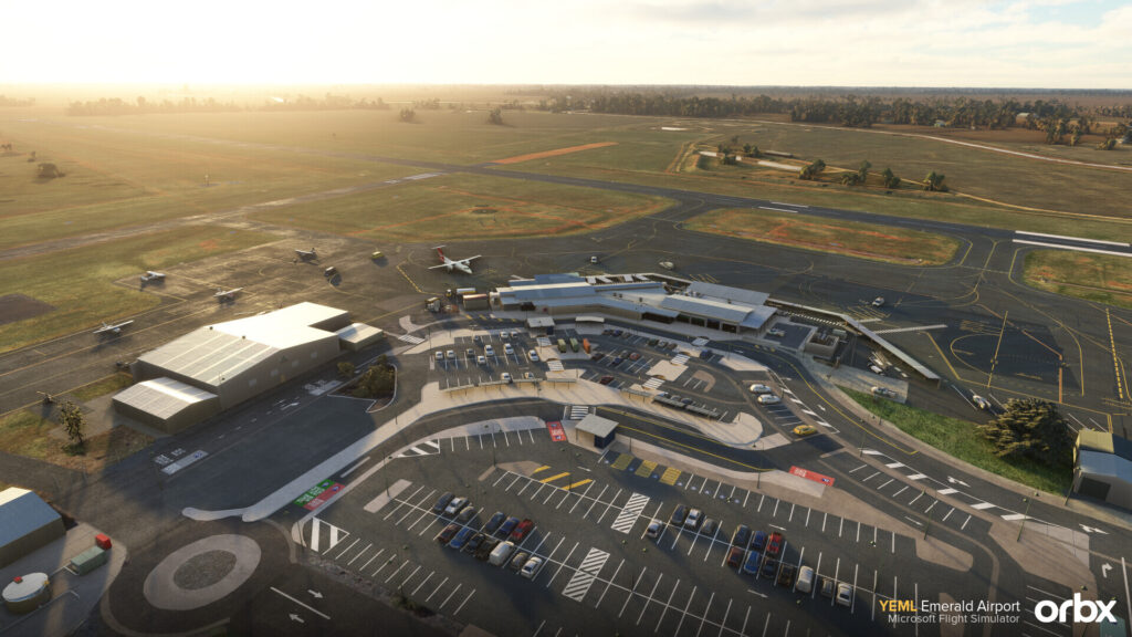 Orbx Emerald Airport landside