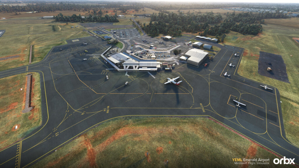 Orbx Emerald Airport airside