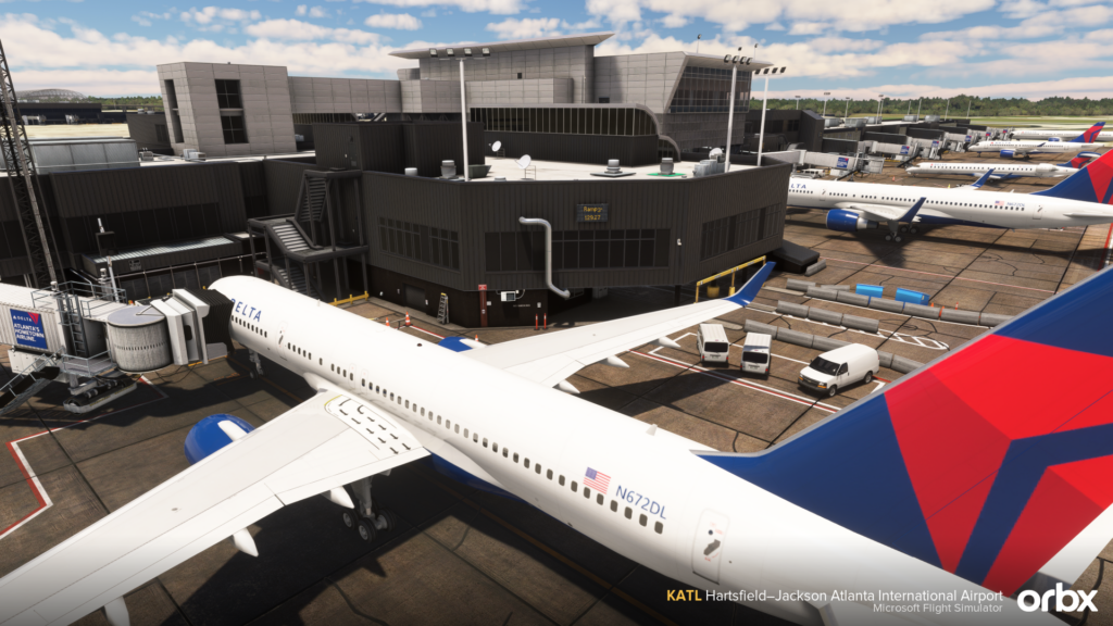 Orbx Atlanta moving jetways