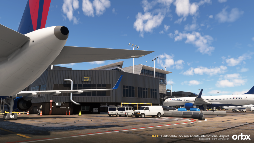 Orbx Atlanta static aircraft