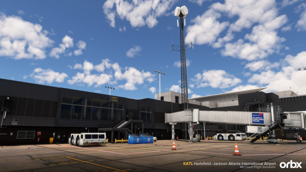Orbx Atlanta with visible 3D interior