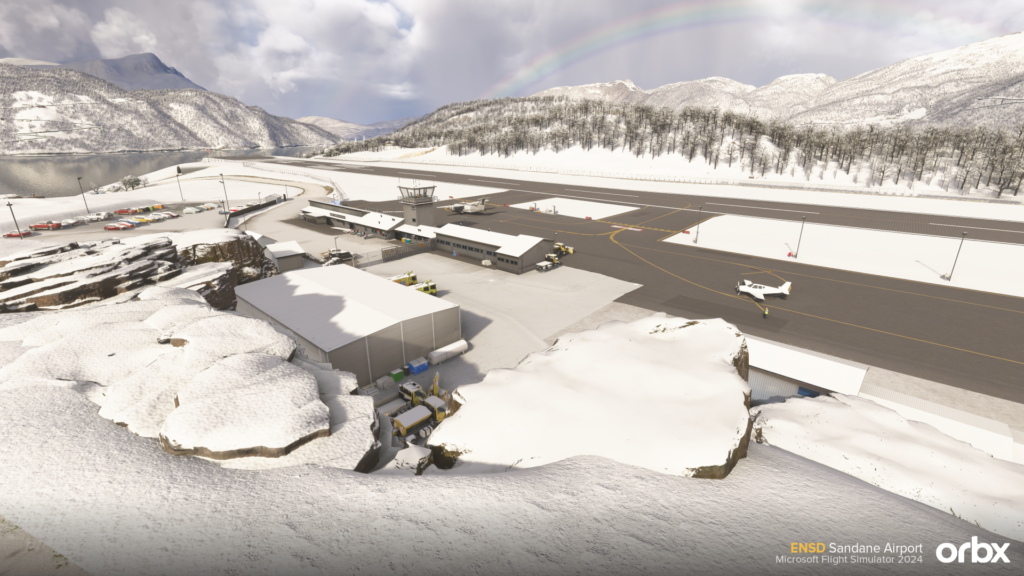 Overview of Sandane in MSFS 2024