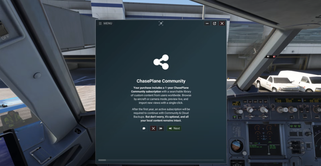 ChasePlane Community Feature