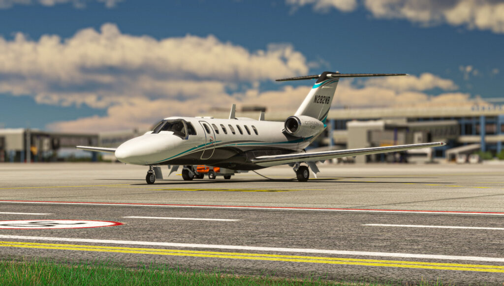 LivToAir Cessna Citation CJ3+ Shot on ramp