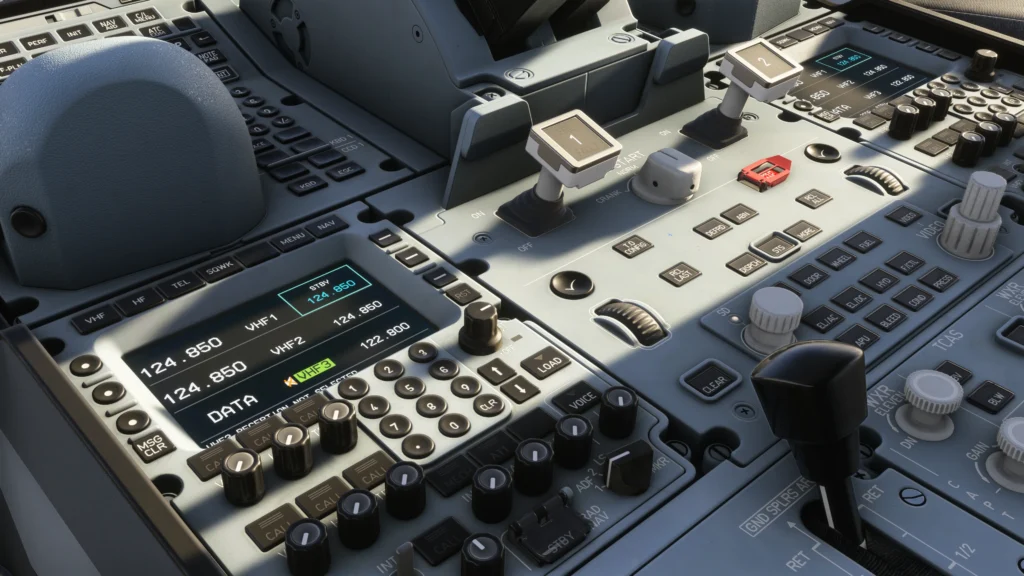 iniBuilds A350 for MSFS cockpit detail