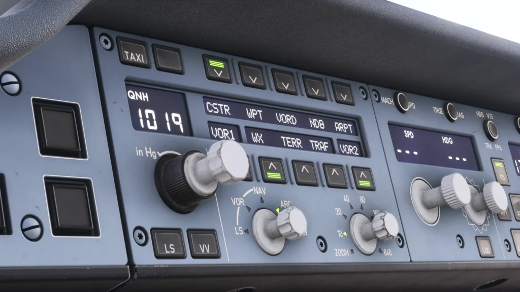 iniBuilds A350 for MSFS cockpit detail