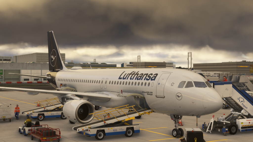 Fenix Simulations A320 in MSFS 2024 Lufthansa livery by our reporter Joshua