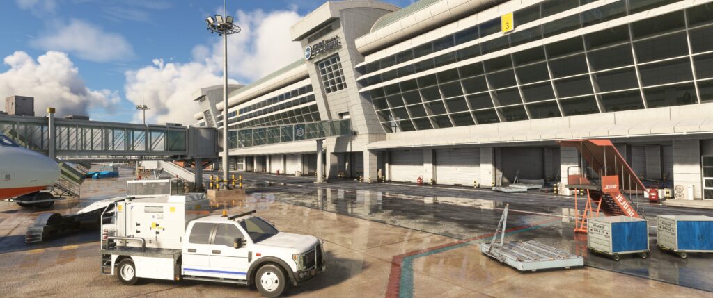 Fly2High Muan International terminal area
