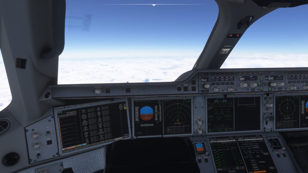 iniBuilds a350 cockpit systems