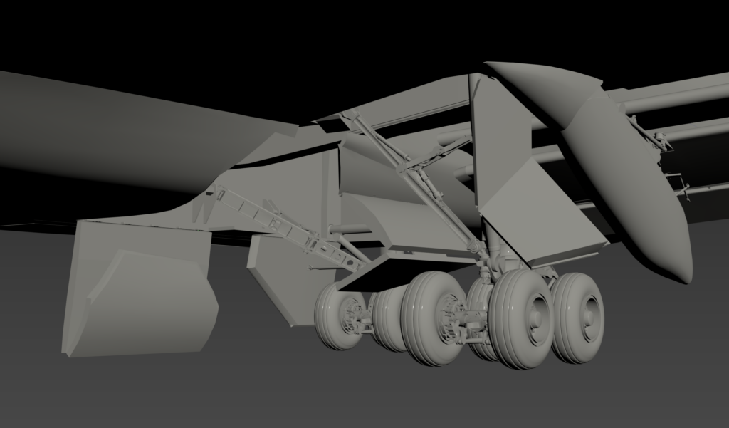 PMDG 747 Classic Landing Gear 1