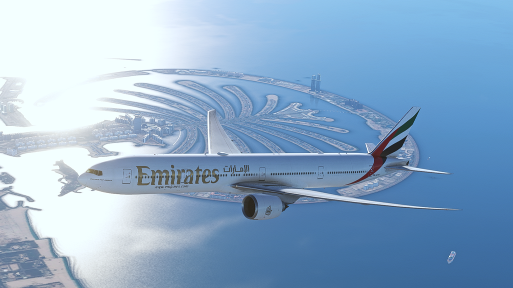 PMDG 777-300ER in Dubai