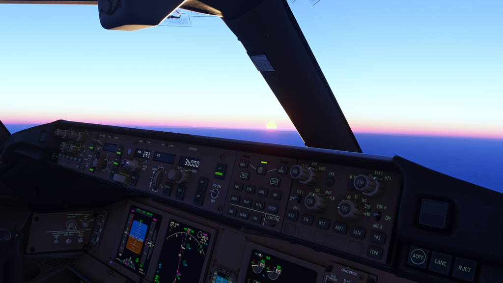 PMDG 777-300ER Cockpit