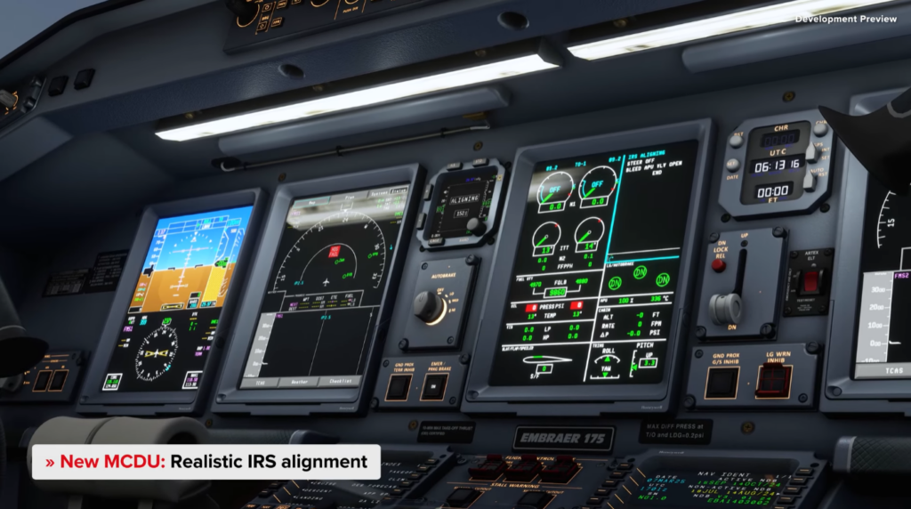 FSS E-Jets IRS not aligned