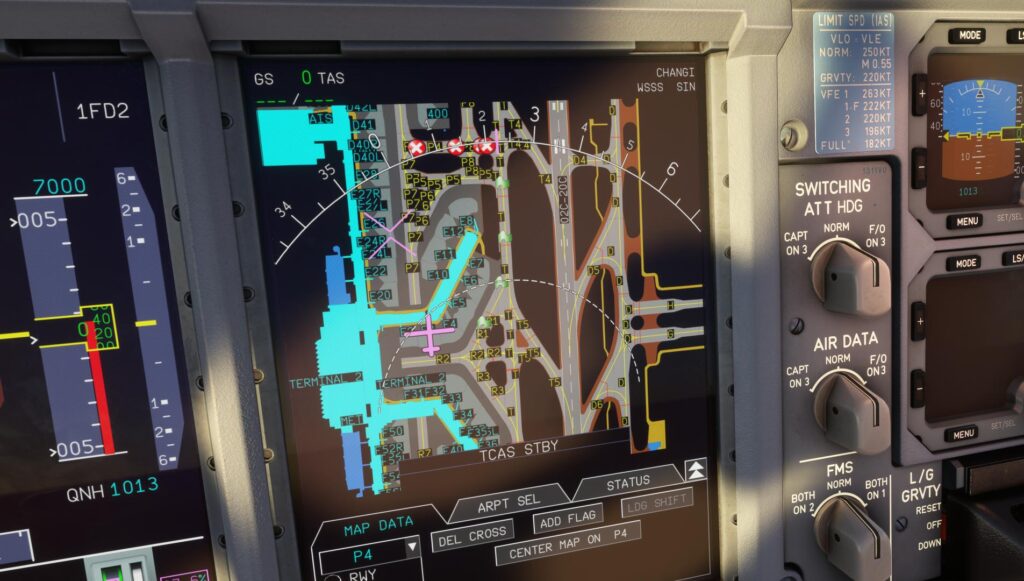 A380X OANS system