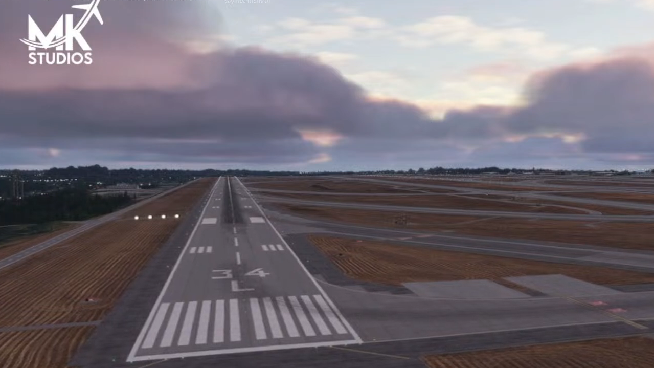 Seattle Airport in MSFS2024