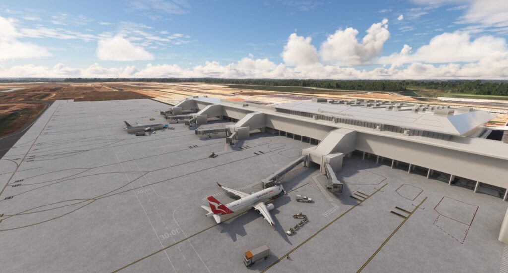 Drzewiecki Design Western Sydney International Airport Terminal and Apron
