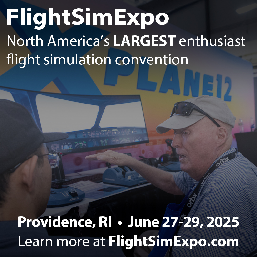 Visit FlightSimExpo 2025