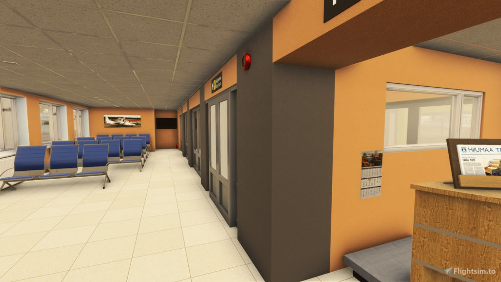 Kardla Airport Interior