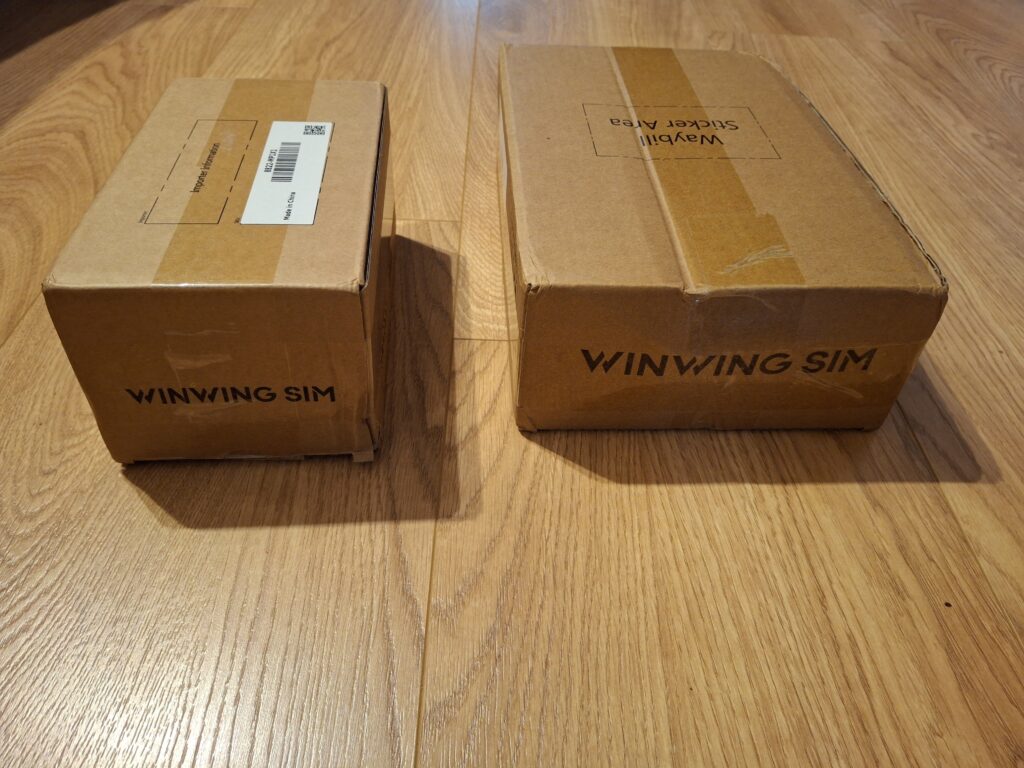 Winwing MCDU packaging