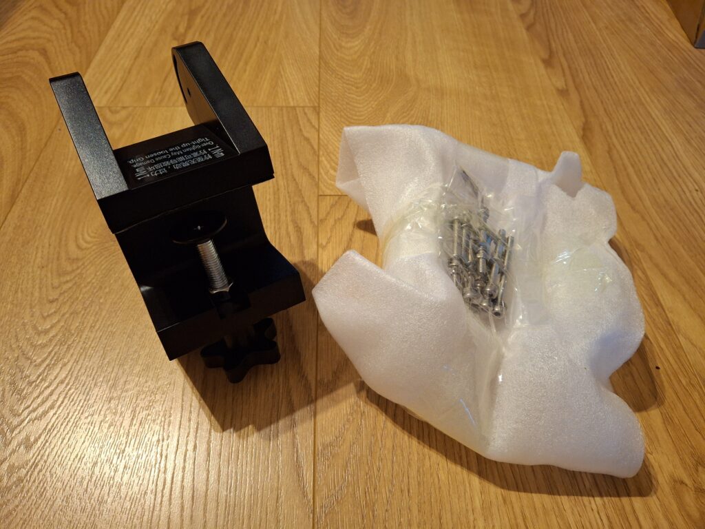 Winwing MCDU assembled, with accessories